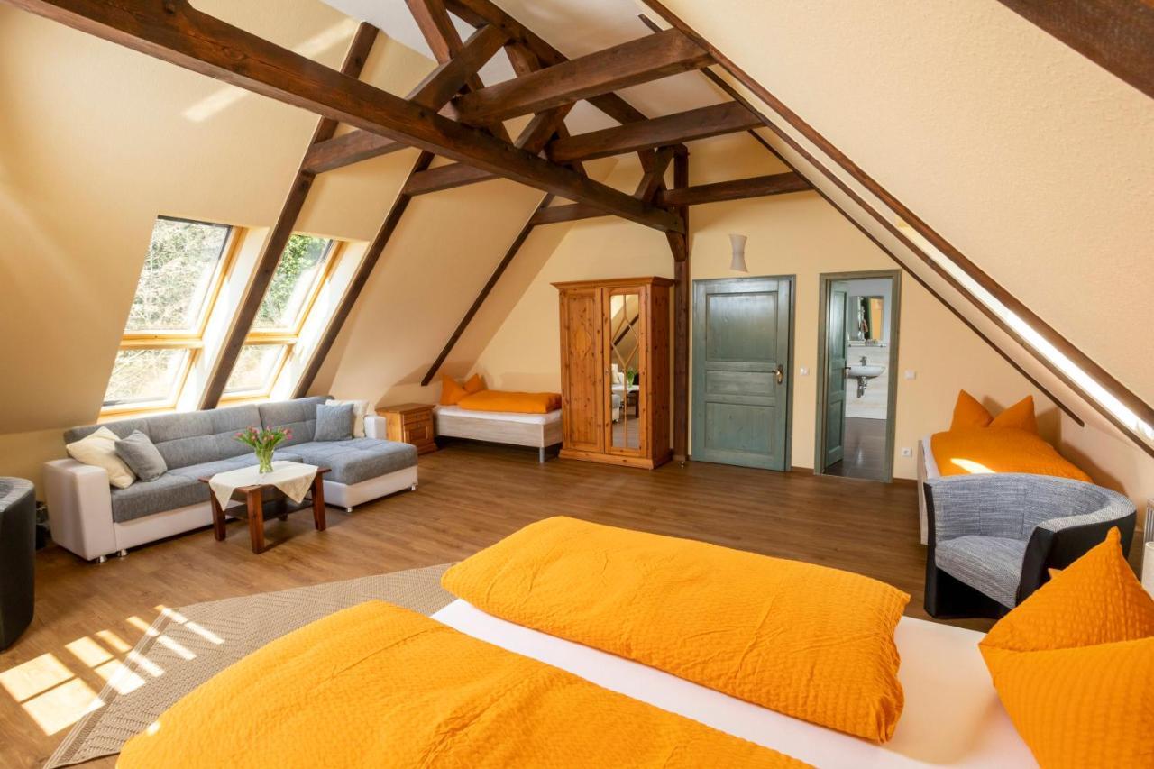 Pension Kraeutermuehlenhof Burg Burg  Esterno foto